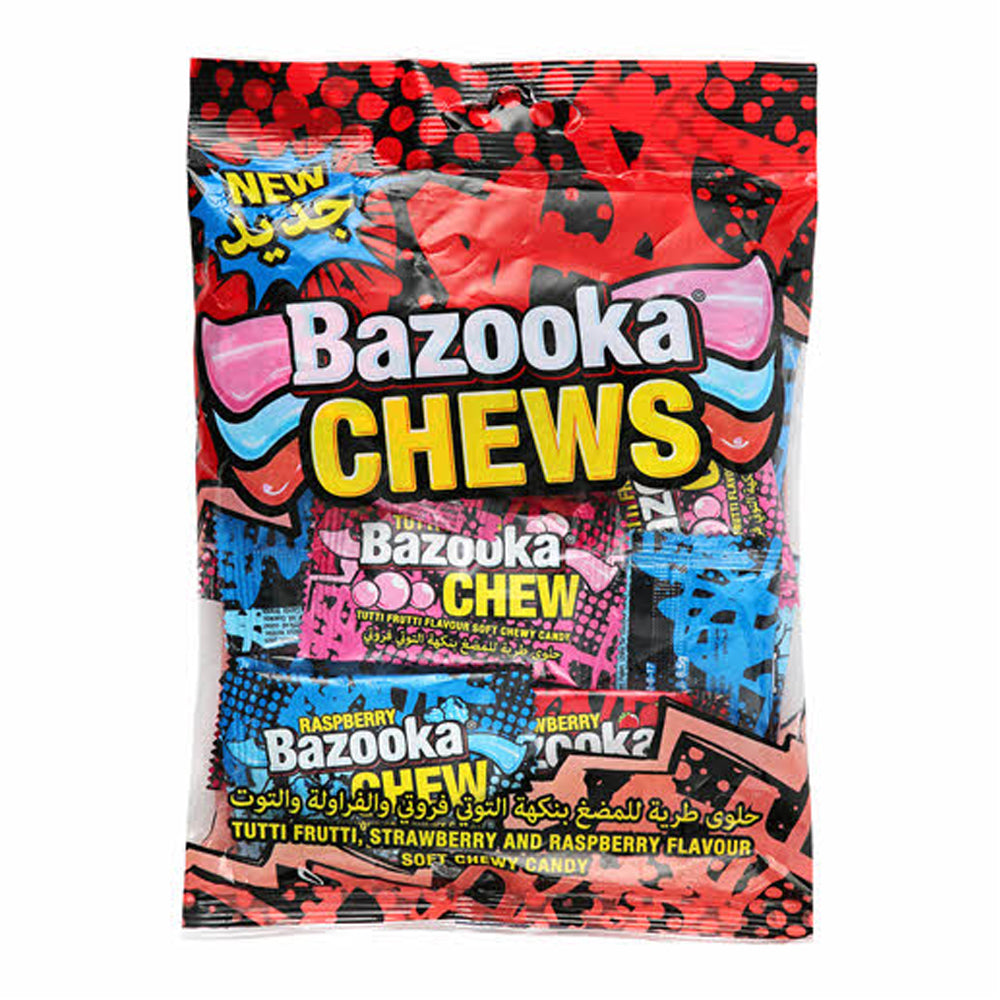 Bazooka-Mini-Chews-Bar-Soft-Candy-120G Bazooka-Mini-Chews-Bar-Soft-Candy-120G